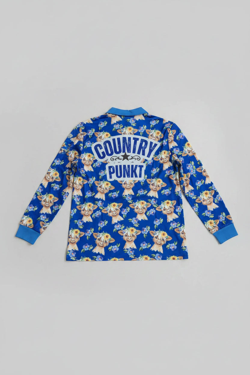 Sunny Cows Long Sleeve Fishing Shirt