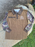 Limited Edition Long Sleeve Camo Fishing Shirt