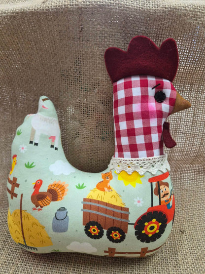 Aingeals Keepsakes Fabric Chicken