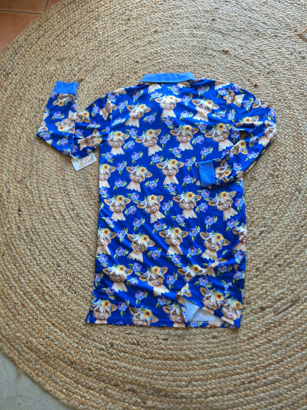 Sunny Cows Fishing Dress