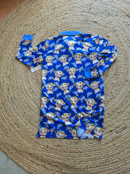 Sunny Cows Fishing Dress