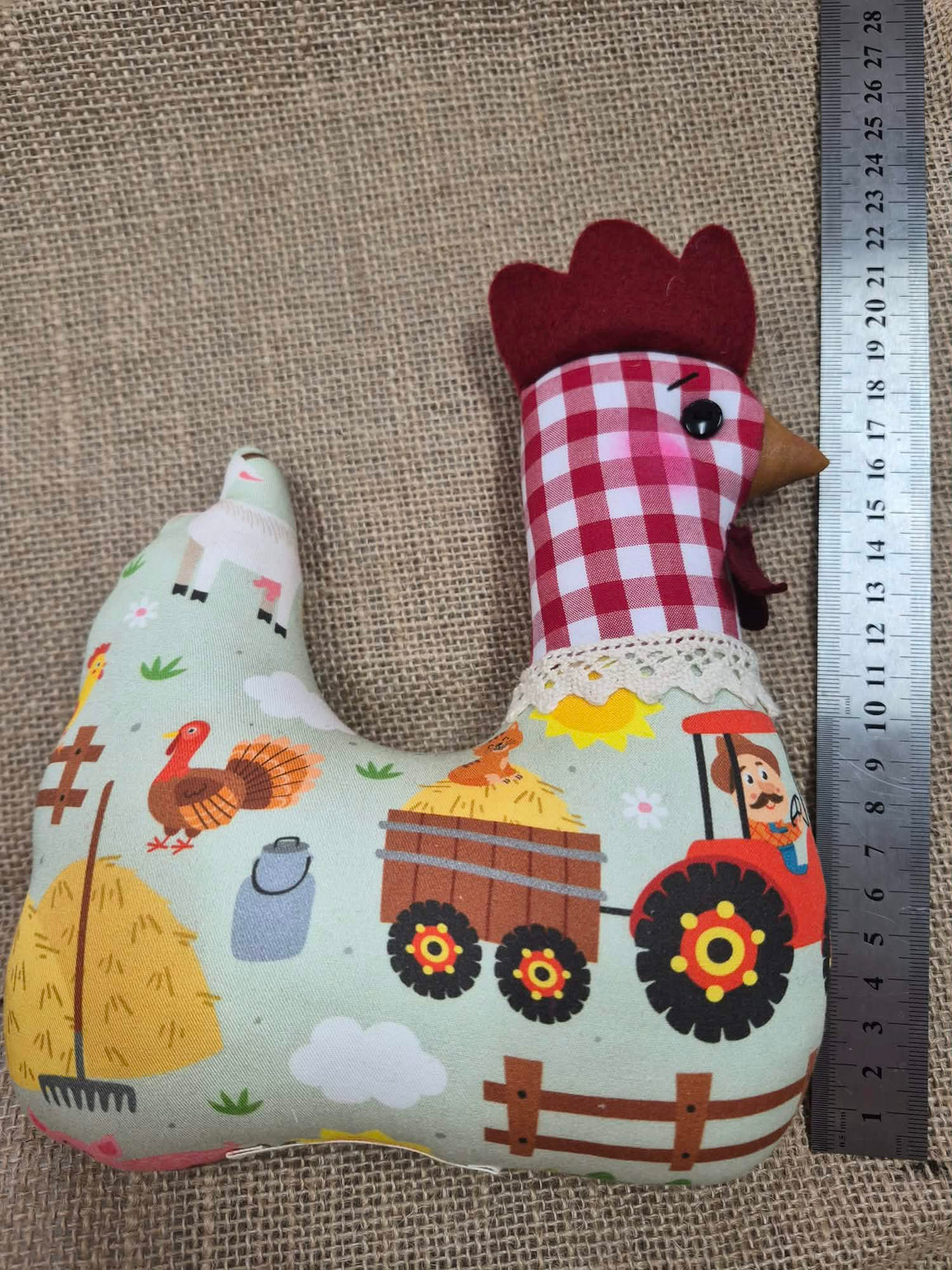 Aingeals Keepsakes Fabric Chicken