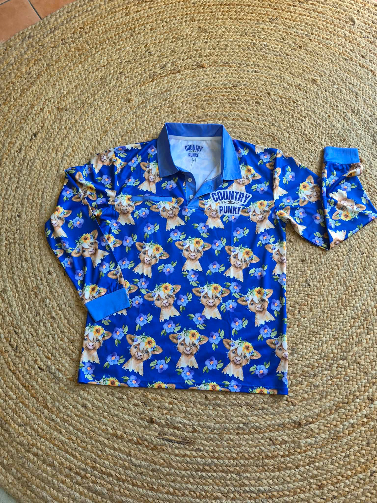 Sunny Cows Long Sleeve Fishing Shirt