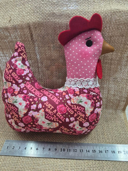 Aingeals Keepsakes Fabric Chicken